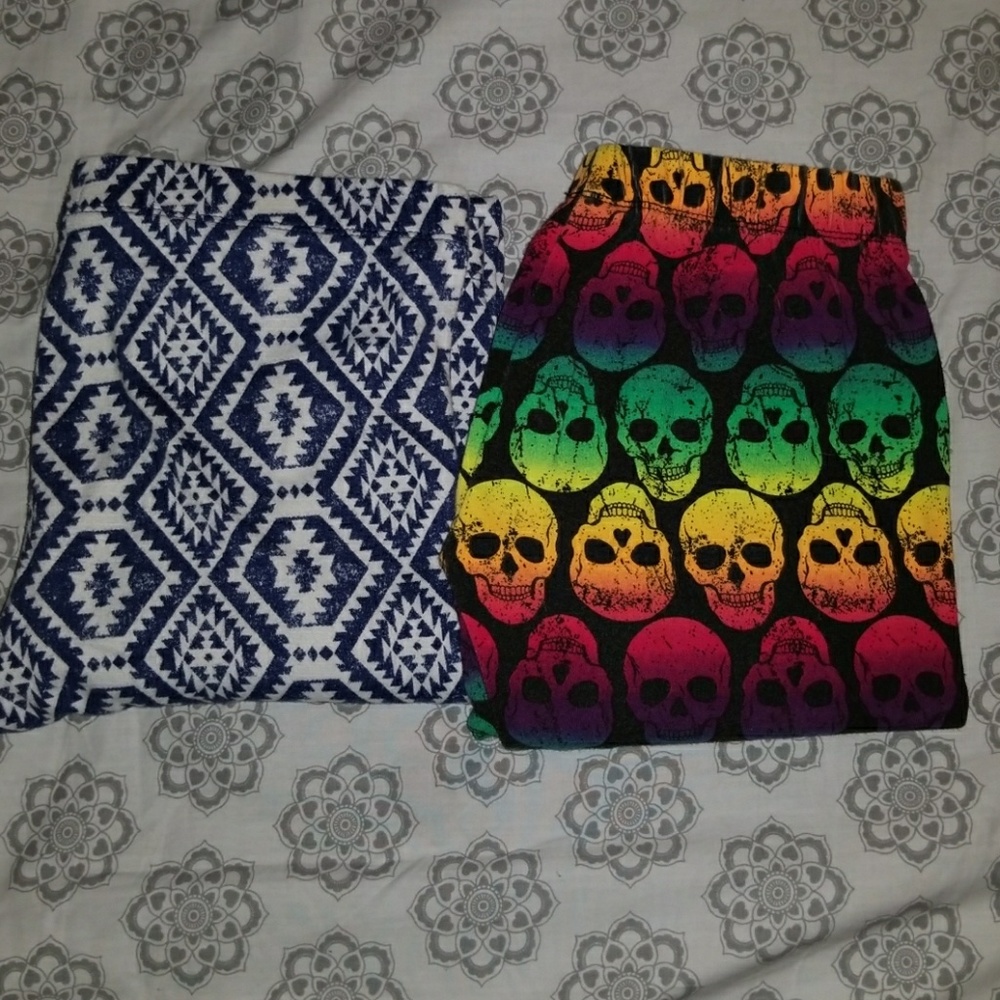 Legging Bundle - Two Capri Leggings (S/XS)